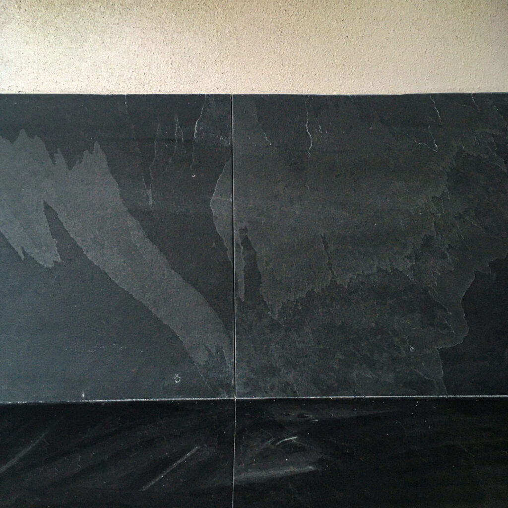 Kachelofen Ofenbank Schiefer 